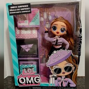 L.O.L. Surprise! OMG Doll with Surprises and Purple and Black Outfit